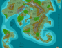 Updated map for the Continent of Aurea